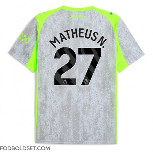 Manchester City Matheus Nunes #27 Tredjetrøje 2025-26 Kortærmet